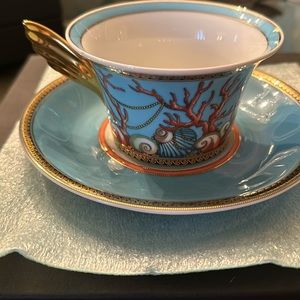 Versace Fine China coffee cup & saucer